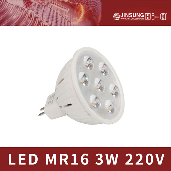 ETC,진성전자/LED MR16/3W/220V/할로겐 대체용/LED 전구 램프 조명